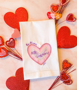 Kid Signature Valentine Keepsake Towel