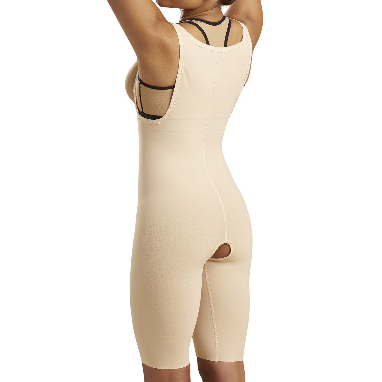 2nd Stage Body Suit Below Knee Length with Suspender Open Buttocks