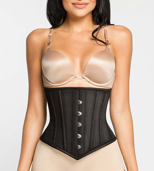 Short Underbust Satin Corset by Hourglass Angel HA207