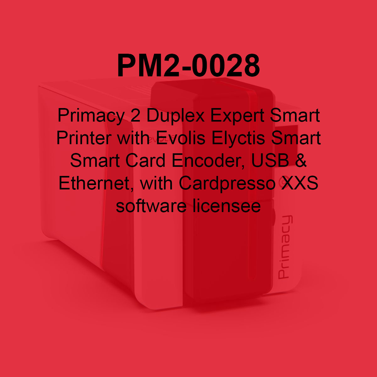 Evolis Primacy 2 Dual-Sided ID Card Printer | PM2-0028