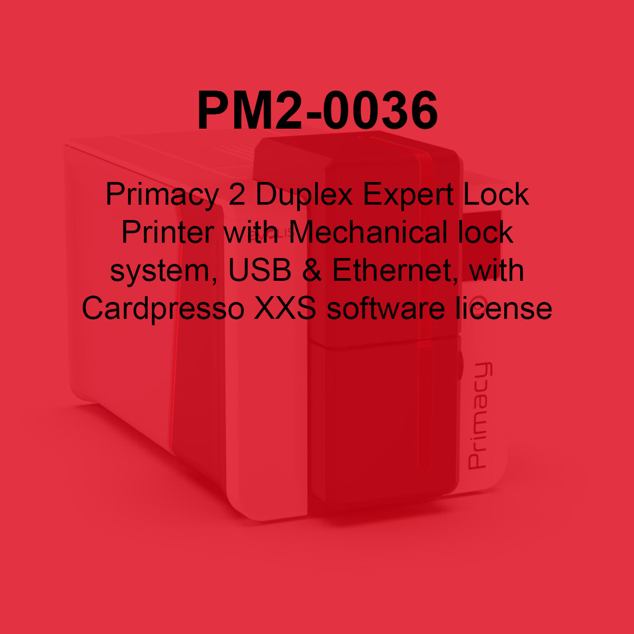 Evolis Primacy 2 Dual-Sided ID Card Printer - PM2-0036