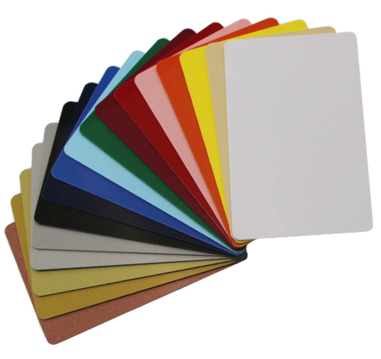 100 Pack - Premium Blank PVC Cards for ID Badge Printers, White, Plastic CR80 30 Mil (CR8030)