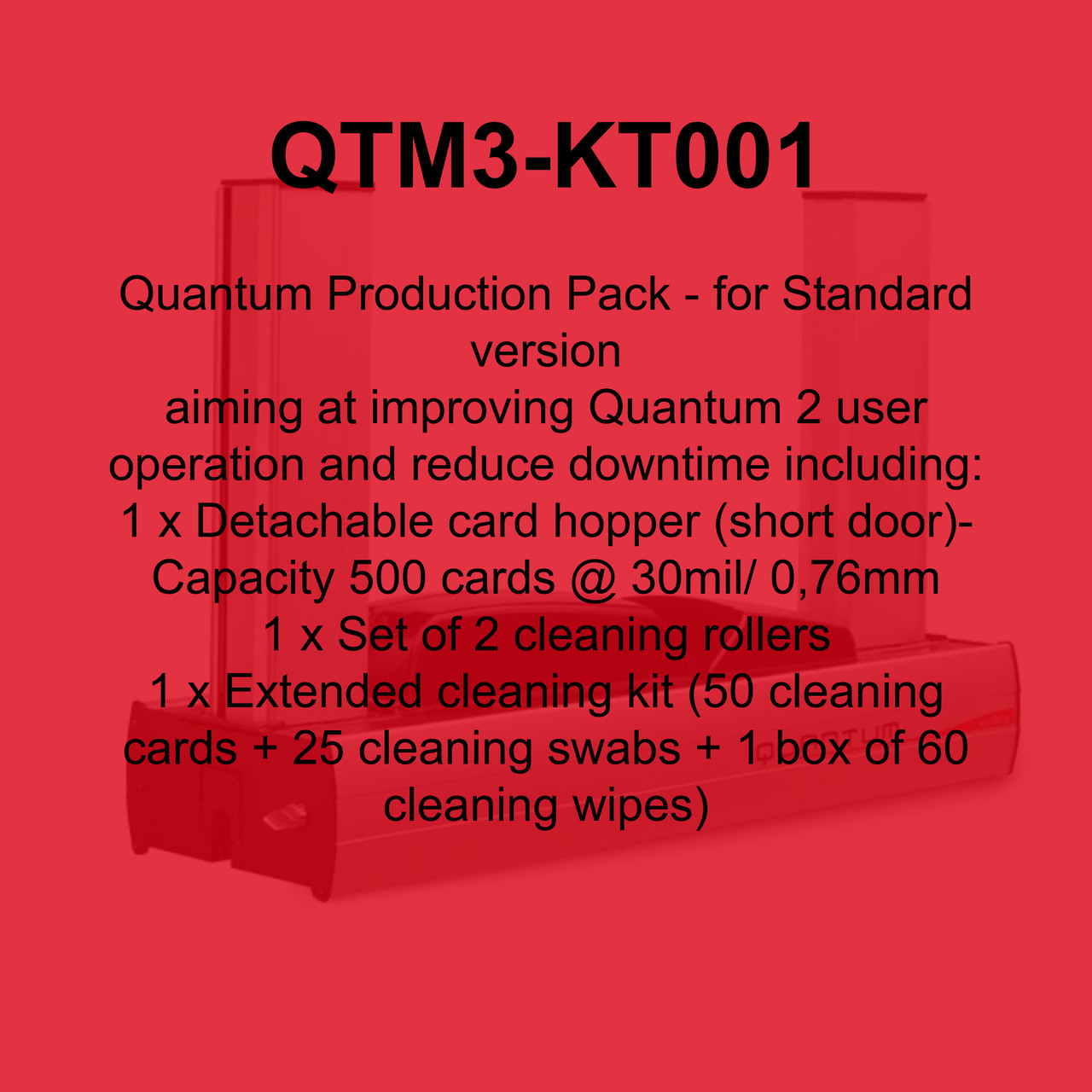 Evolis Quantum Production Pack - QTM3-KT001