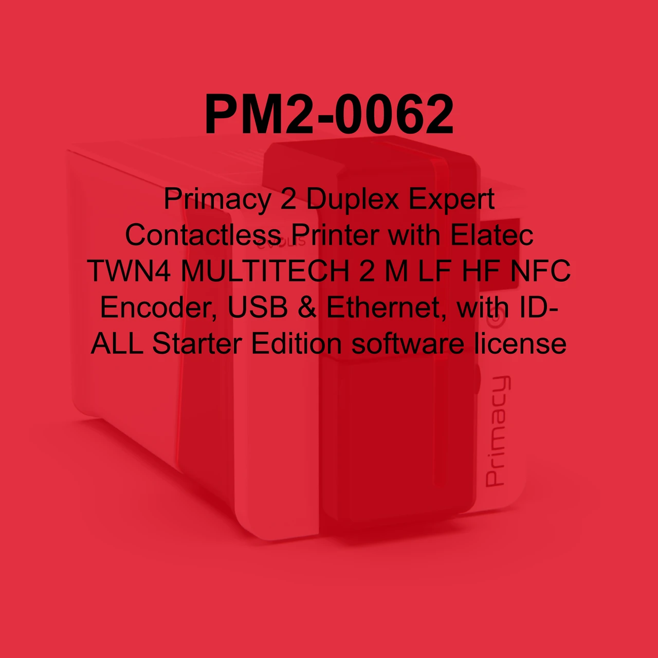 Evolis Primacy 2 Dual-Sided ID Card Printer - PM2-0062