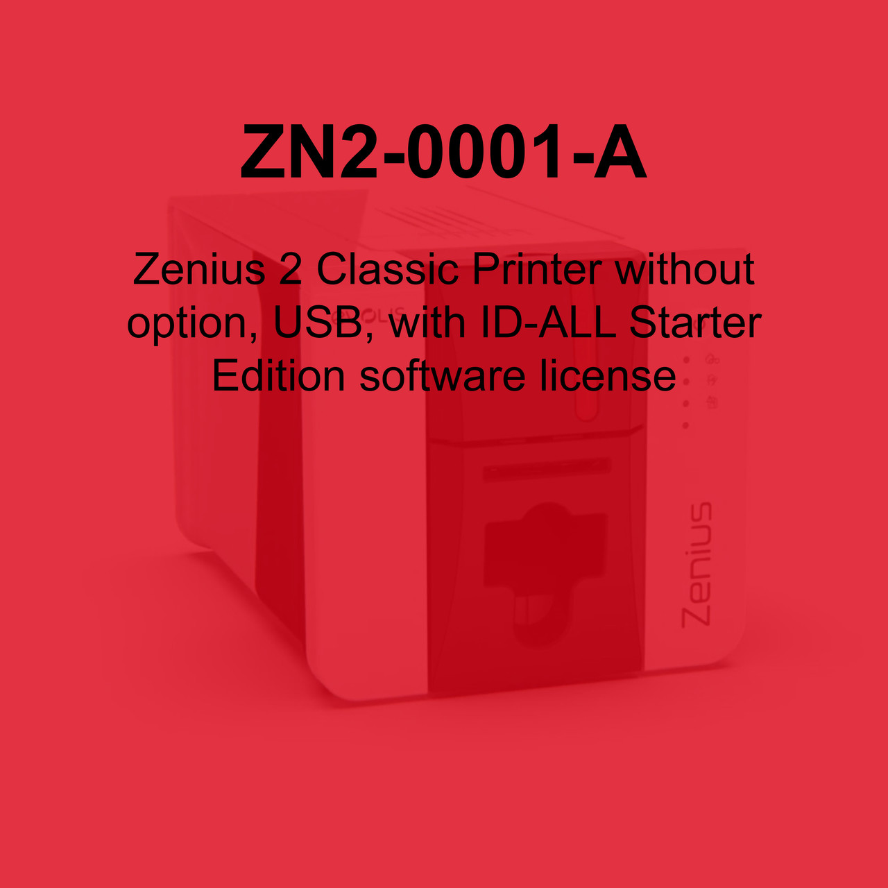 Evolis Zenius 2 Single-Sided ID Card Printer | ZN2-0001-A