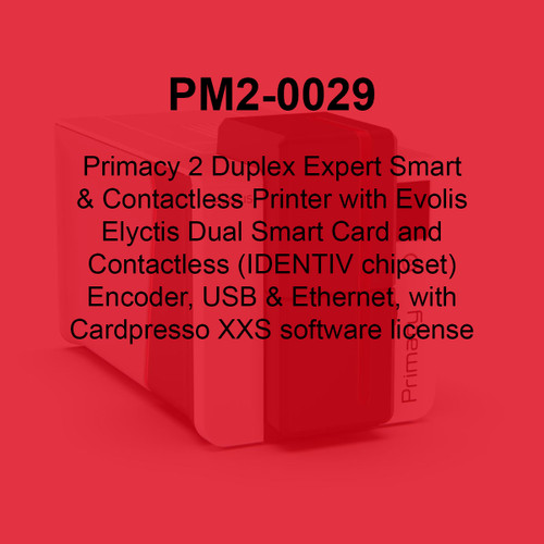 Evolis Primacy 2 Dual-Sided ID Card Printer - PM2-0029