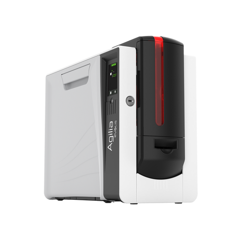 Evolis Agilia Expert Smart and Contactless Single-Sided Retransfer ID Card Printer - AG1-0004