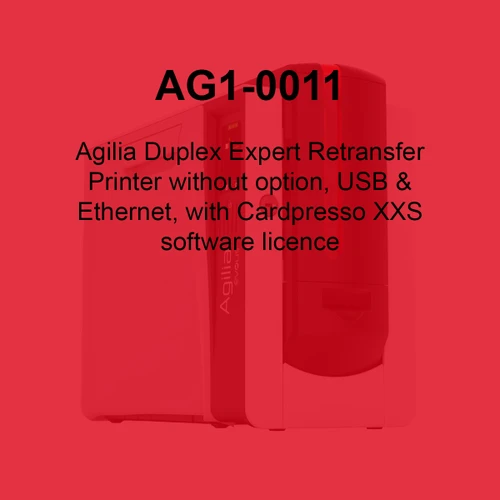 Evolis Agilia Expert Dual-Sided Retransfer ID Card Printer - AG1-0011 (Base Model)