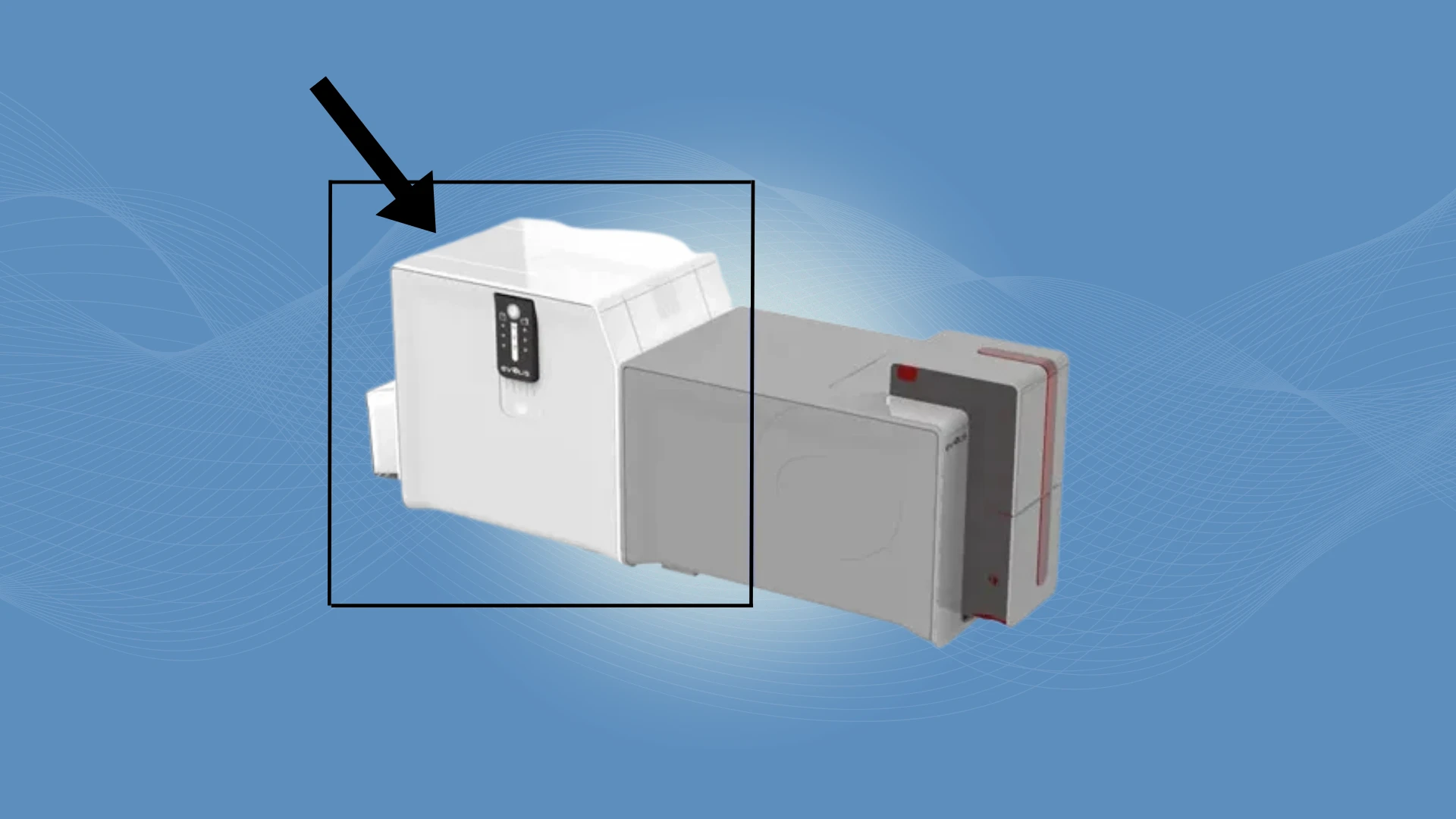 How to Connect the Card Lamination Module (CLM) to the Evolis Primacy 2