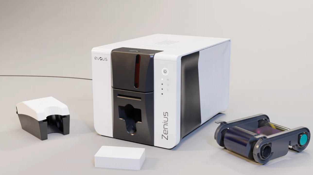 Zenius Ribbon How to Install Cards & Ribbon for the Evolis Zenius 2 - EvolisPrinter.com