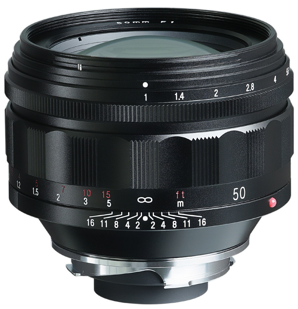 Objectif Voigtländer Nokton 50mm F/1.5 Pour Leica M - Édition Vintage, Mise Au Point Manuelle