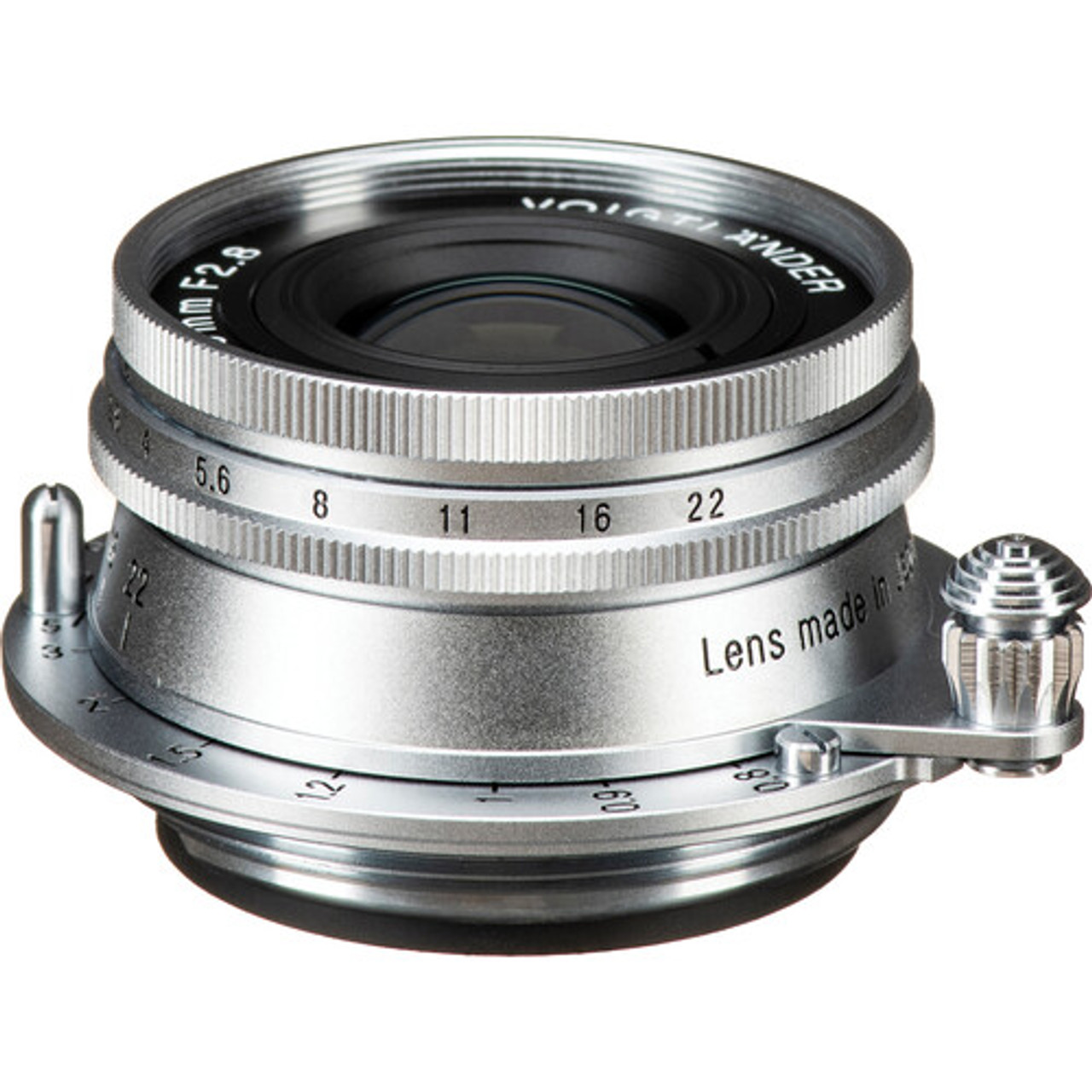 Voigtlander Heliar 40mm f/2.8 Aspherical LTM Lens for Leica Screw Mount -  Silver