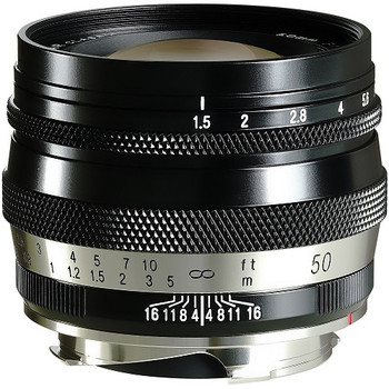 Voigtländer HELIAR Classic 50mm f/1.5 VM Lens (M-Mount)