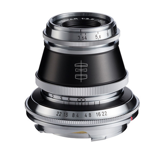 Voigtlander 50mm f/3.5 Heliar 'Vintage Line' Chrome- M Mount.