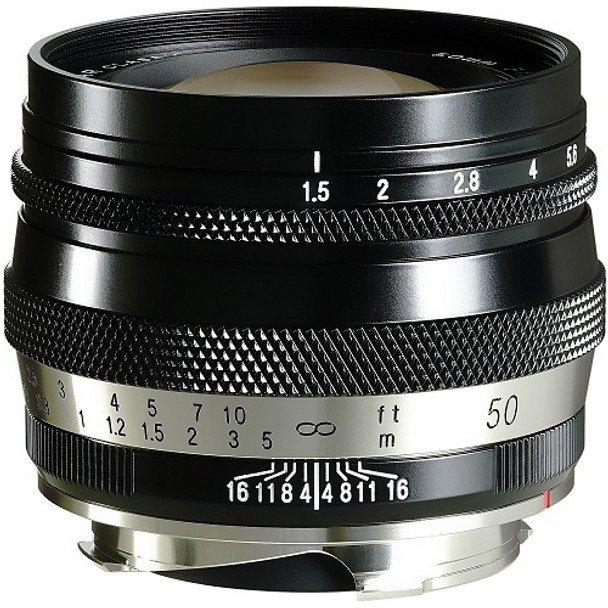 Voigtländer HELIAR Classic 50mm f/1.5 VM Lens (M-Mount) Open Box Special