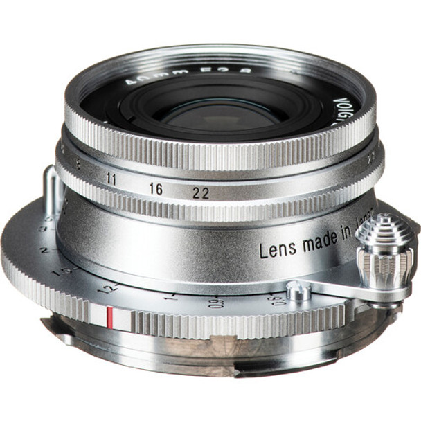 Voigtlander Heliar 40mm f/2.8 Aspherical  M Lens for Leica M (Silver)