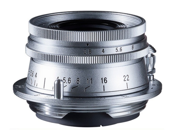 Voigtlander 28mm f/2.8 Color Skopar Aspherical LTM L39 Type I Lens (Silver)