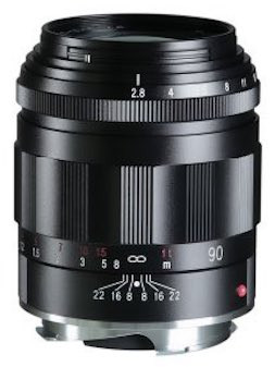 Voigtländer APO-SKOPAR 90mm f/2.8 VM Lens - Black (M Mount)