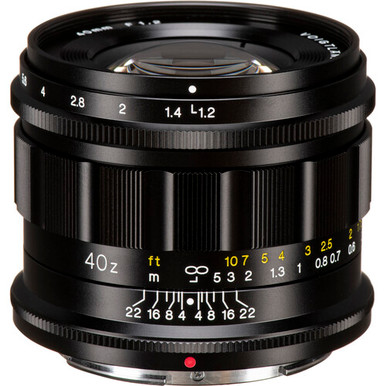(ほぼ未使用)Voigtländer NOKTON 40mm F1.2 Voigtländer NOKTON 40mm f/1.2 Z Lens (Nikon Z Mount) - Mainline Photo