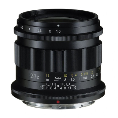 Voigtlander 28mm f1.5 Nokton Aspherical for Nikon Z Mount