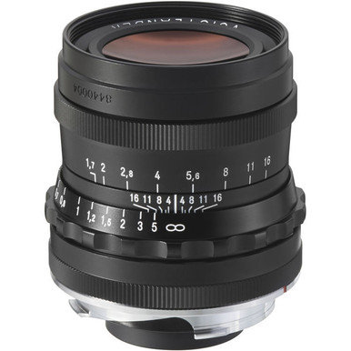 Voigtlander 35mm f1.7 Ultron Vintage Line Lens (Black) - Leica M Mount