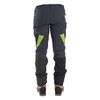 Clogger Grey/Green Zero Chainsaw Trousers Back