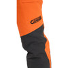Clogger Hi-Vis Orange Zero Women's Chainsaw Trousers Zoom knee