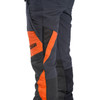Clogger Zero Chainsaw Pants Orange Flash Side Leg