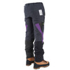 Clogger Zero Gen2 Purple Flash Chainsaw Pants Side Back