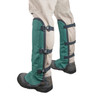 Back Left Angle Gen2 Line Trimmer Gaiters