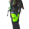 Clogger Grey/Green Zero Chainsaw Trousers Harness