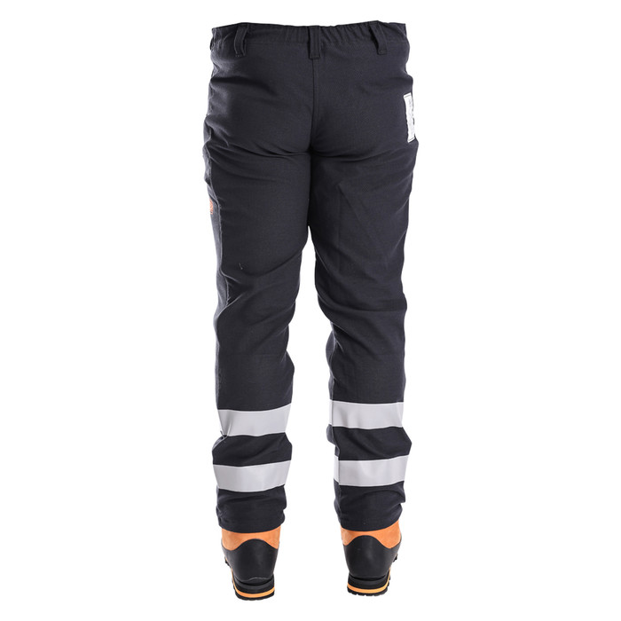 Clogger Arcmax Arc Rated Fire Resistant Women's Chainsaw Trousers Back View