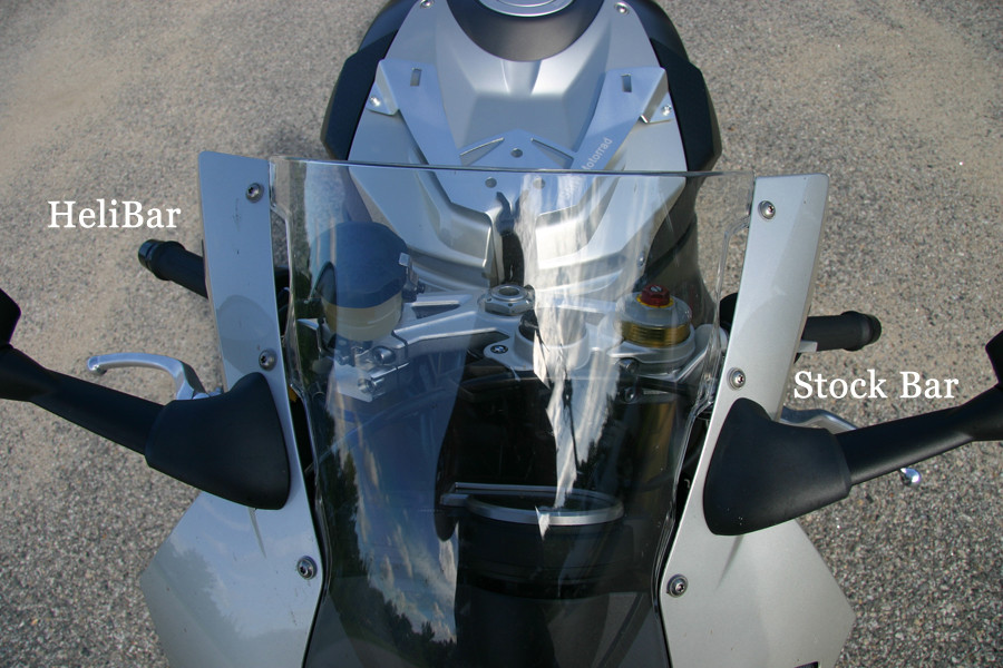 BMW S1000RR/HP4 (TS05099) HeliBars® TracStar™ Handlebar Risers HeliBars