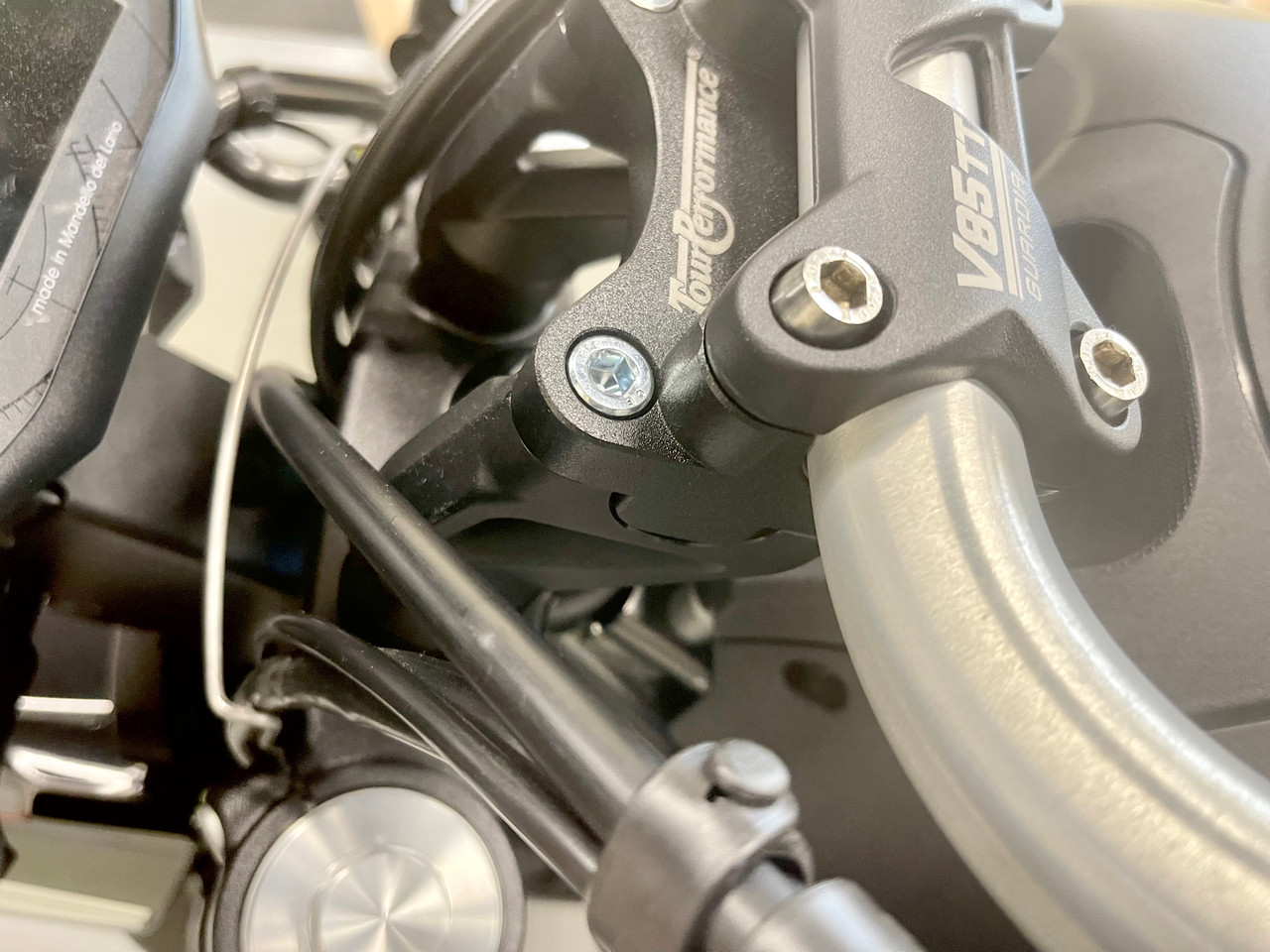 Moto Guzzi V85TT Tour Performance Riser by HeliBars