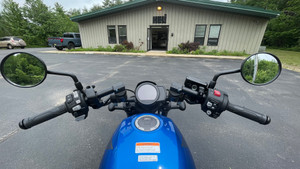 2024 Honda Rebel CMX1100 with rearward reach bars. Helibars HST01186-STD