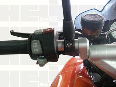 BMW K1300R (TS05035) HeliBars® TracStar™ Handlebar risers