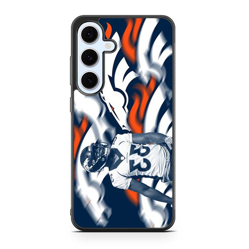 Javonte Williams Denver Broncos 02 Samsung Galaxy S24 Case