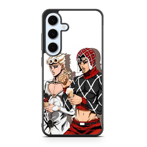 JoJos Bizarre Adventure Mista and Giorno Samsung Galaxy S24 Case