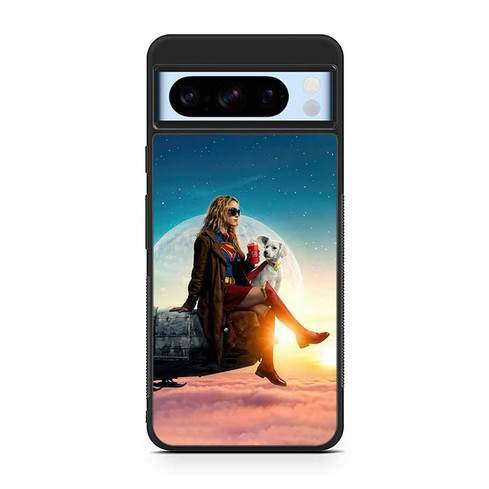 Supergirl 2026 Krypto in Space Ship Motorola Google Pixel 8 Case