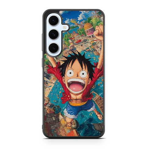One Piece Luffy Grand Line Euphoria Samsung Galaxy S24 Case