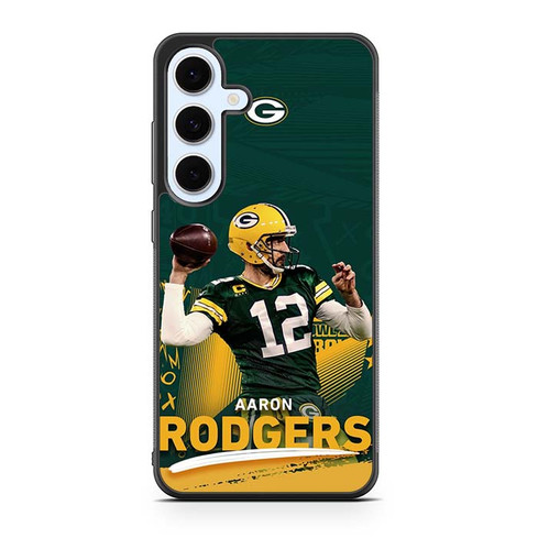 Aaron Rodgers Green Bay Packers 01 Samsung Galaxy S24 Case