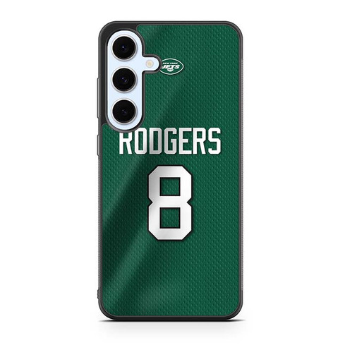 Aaron Rodgers New York Jets No 8 Samsung Galaxy S24 Case