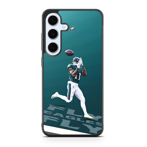 AJ Brown Philadelphia Eagles 01 Samsung Galaxy S24 Case
