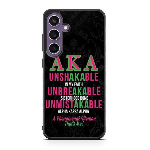 Alpha Kappa Alpha AKA Unbreakable Samsung Galaxy S23 Case