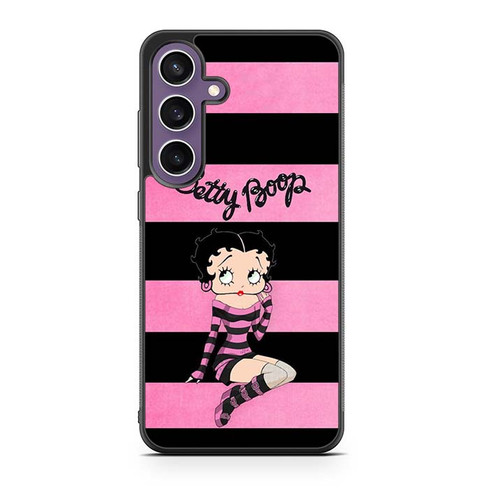 Betty Boop Rocker Boop Pink and Grit Samsung Galaxy S23 Case