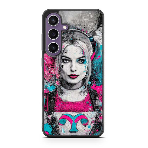 Harley Quinn Neon Mayhem Art Samsung Galaxy S23 Case