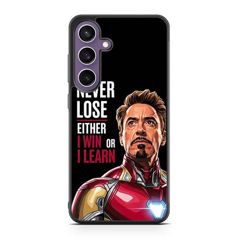 Iron Man Tony Stark Quotes Samsung Galaxy S23 Case