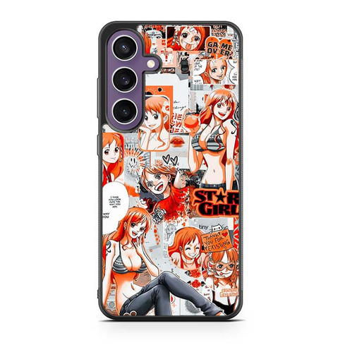 Nami One Piece Series Collages Samsung Galaxy S23 Case