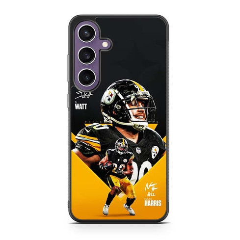 Pittsburgh Steelers Najee Harris and TJ Watt Samsung Galaxy S23 Case