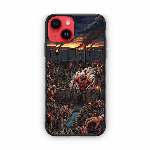 Attack on Titan Shiganshinas Last Stand iPhone 14 Case